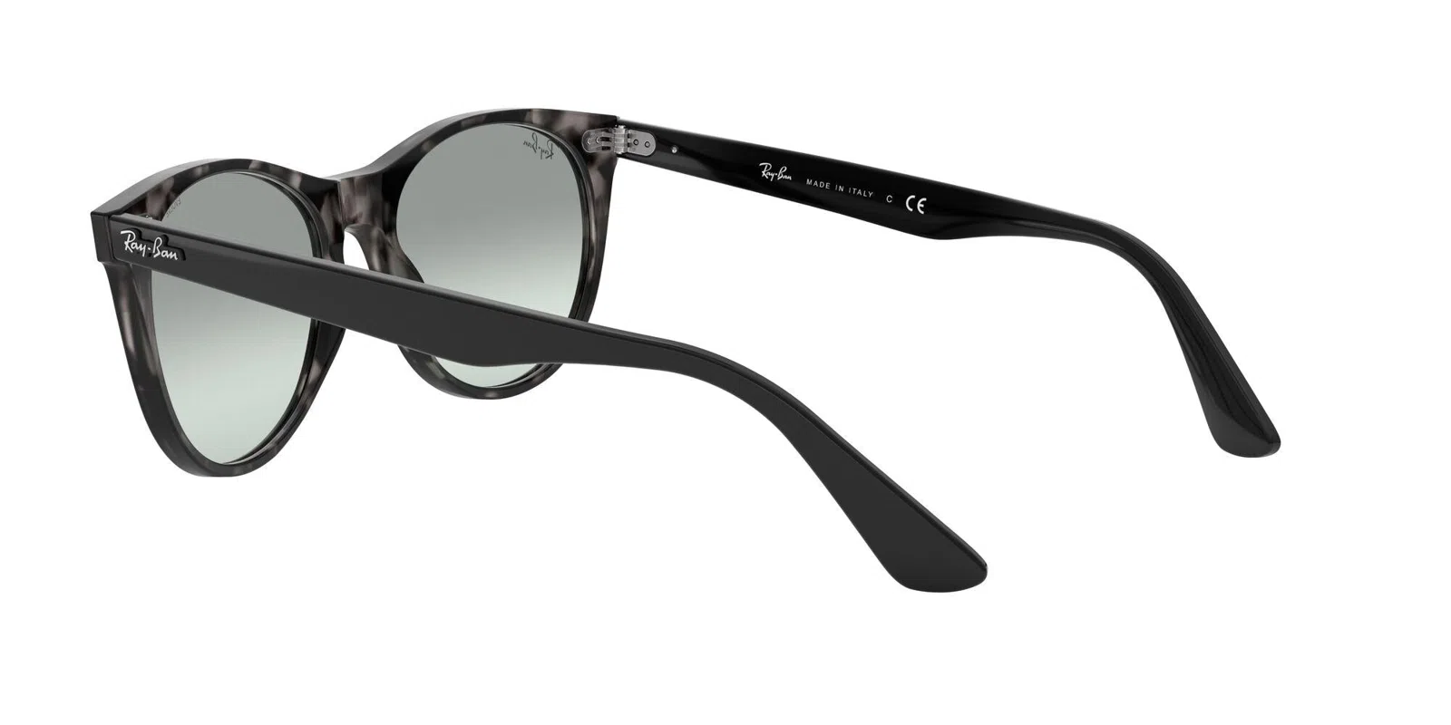 Ray-Ban Wayfarer Ii 2185 Sunglasses - Havana On Trasparent Light Bro - view 17